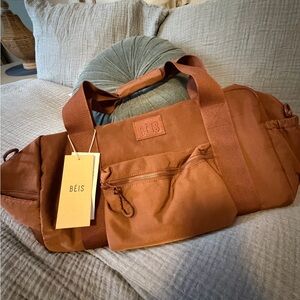 BEIS Maple Sport Duffle Backpack